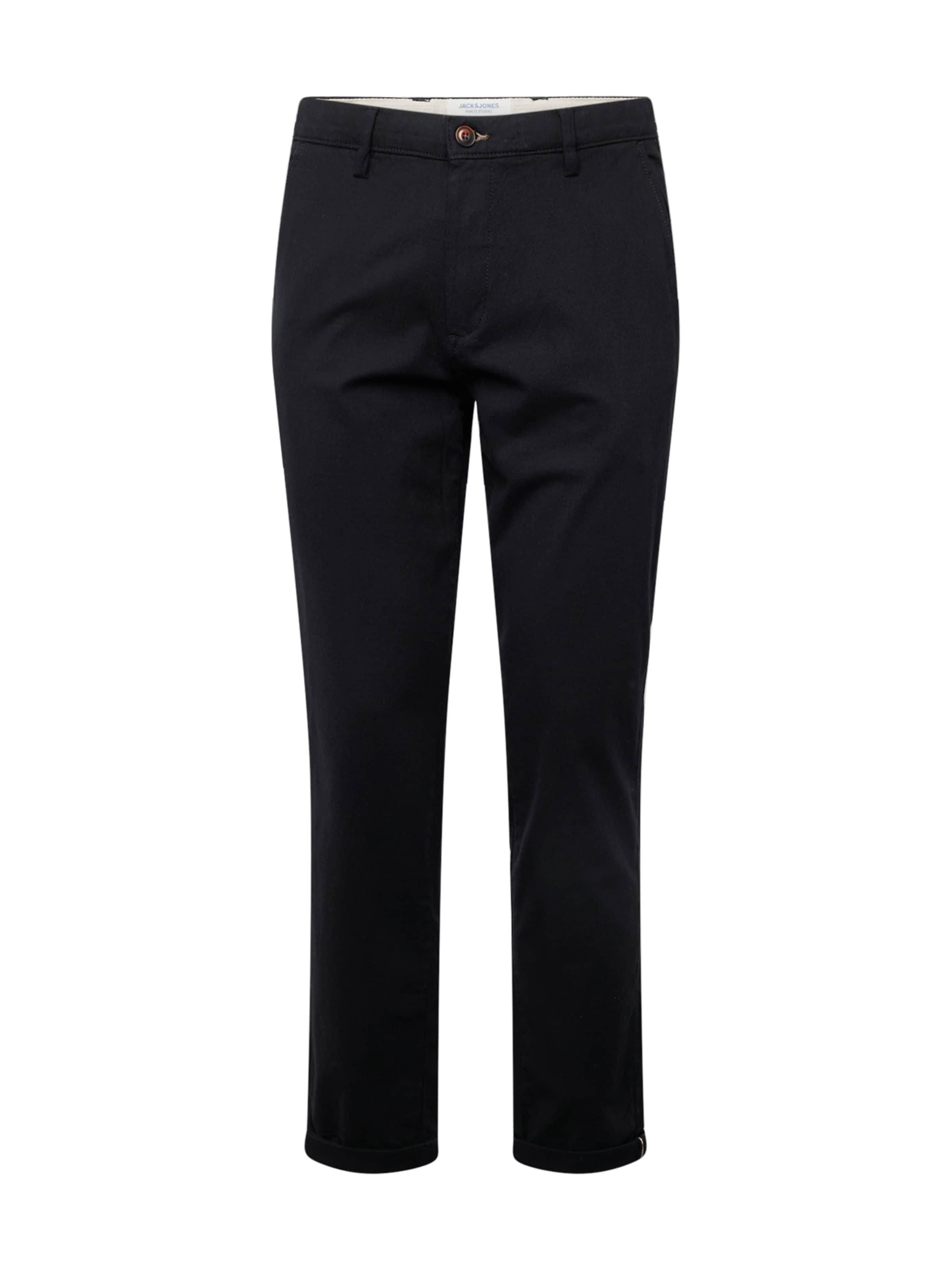 JACK &amp; JONES Chino Pants &#x27;JPSTMarco JJFury&#x27; in Black: front