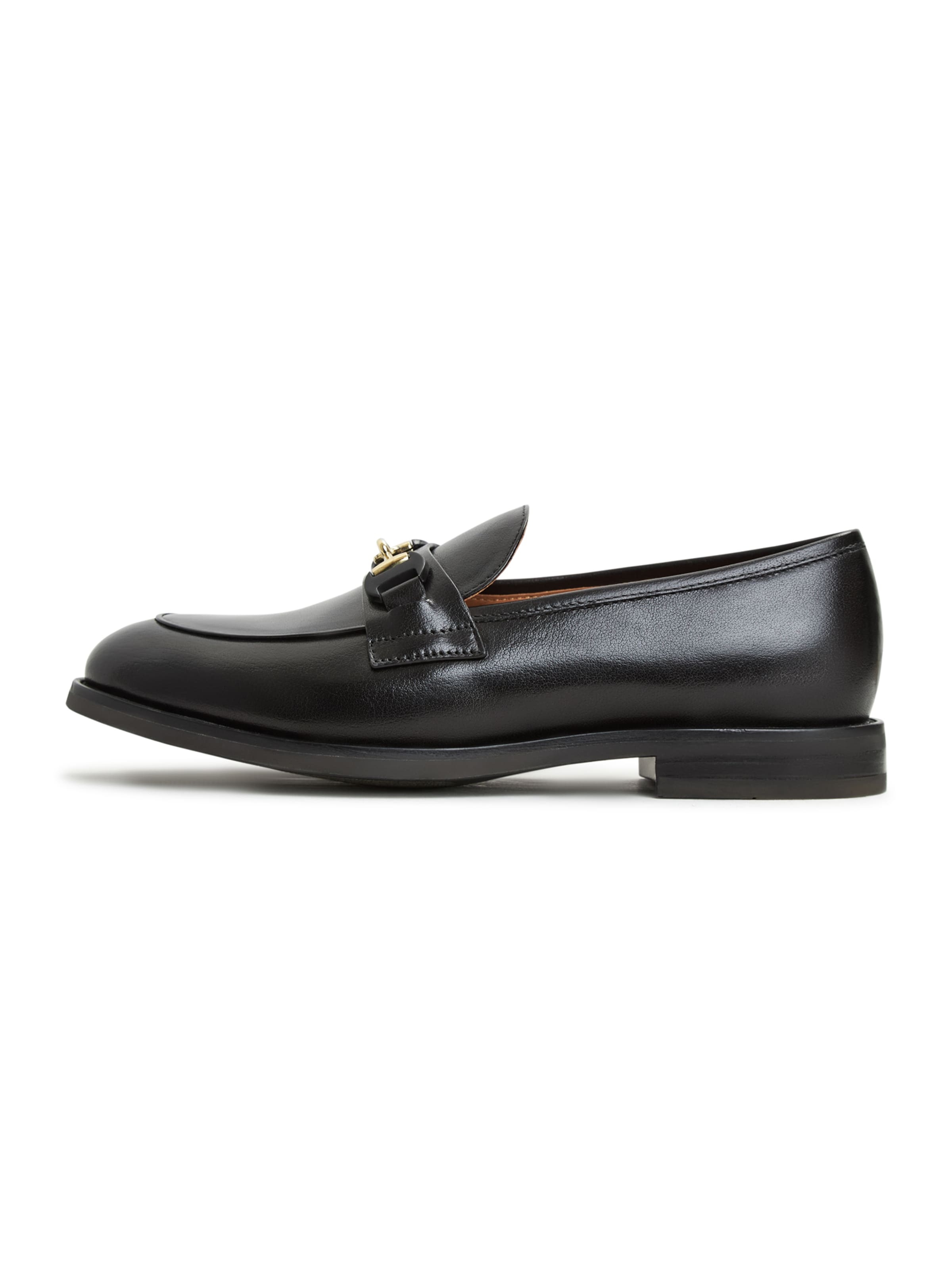 CESARE GASPARI Slipper in Schwarz