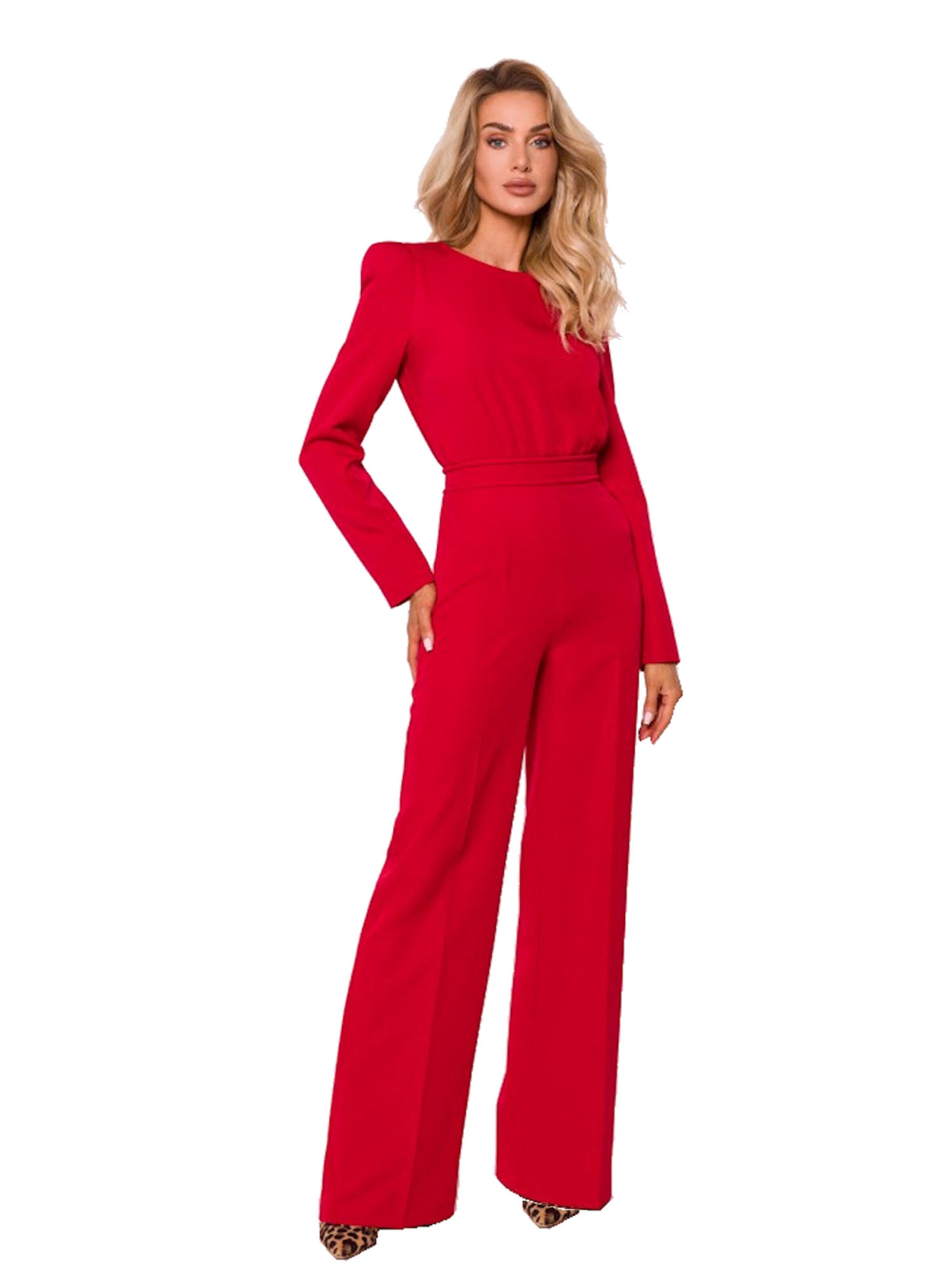 Numoco Jumpsuit 'Overall Adele'‌‌‌‌‌‌‌‌ in Rot