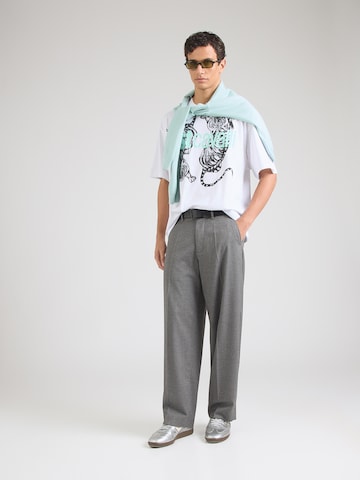 Just Cavalli Tričko 'TIGERS' - Biela