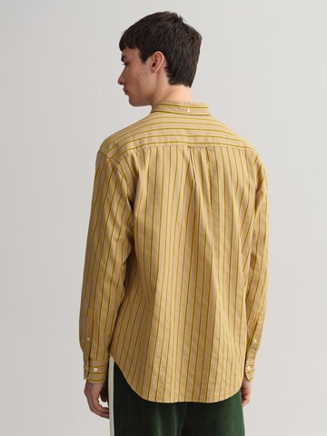 GANT Regular fit Button Up Shirt in Yellow