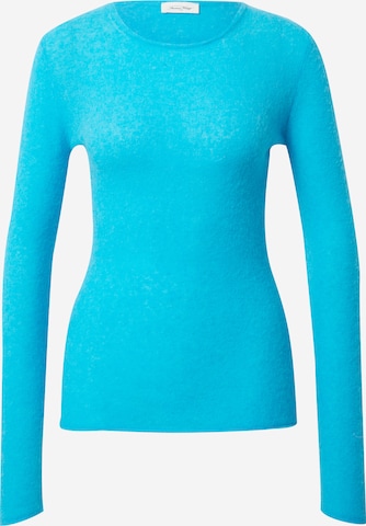 AMERICAN VINTAGE Sweter 'XINOW' w kolorze niebieski: przód