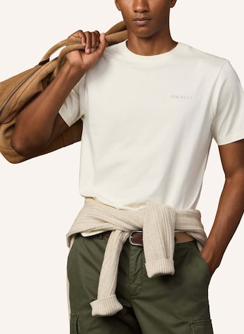 Coupe regular T-Shirt ' Heritage Ess' Hackett London en blanc
