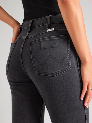 melns WRANGLER Šaurs Džinsi 'SIENNA'
