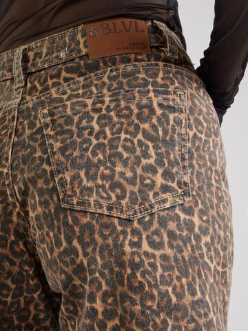 Regular Pantalon Sublevel en marron