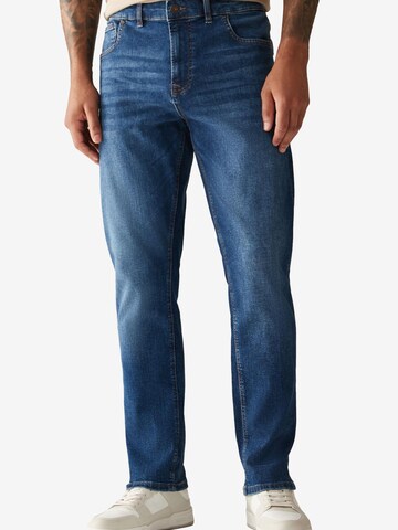 Next Regular Jeans in Blue: front