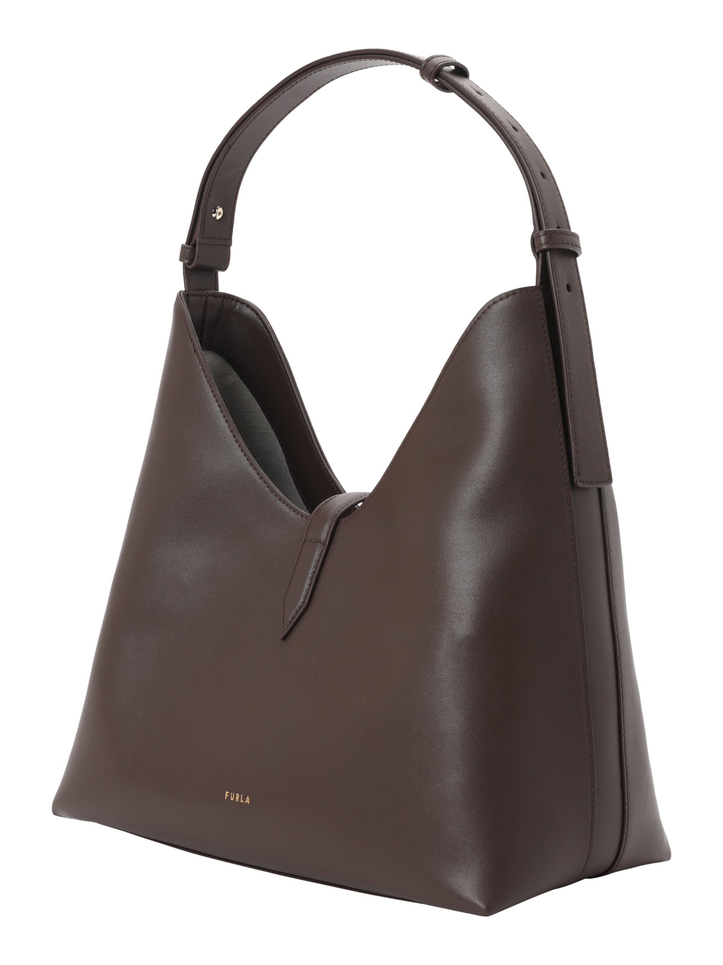 FURLA Skuldertaske 'Goccia' i brun