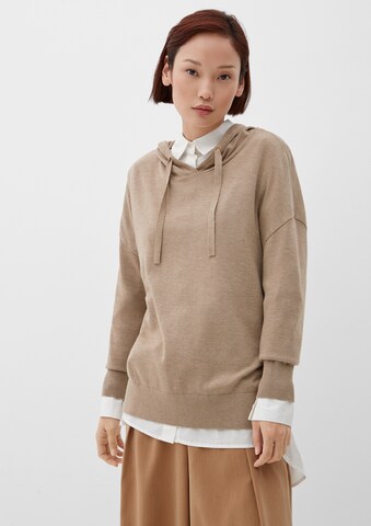 s.Oliver Pullover in Braun: predná strana