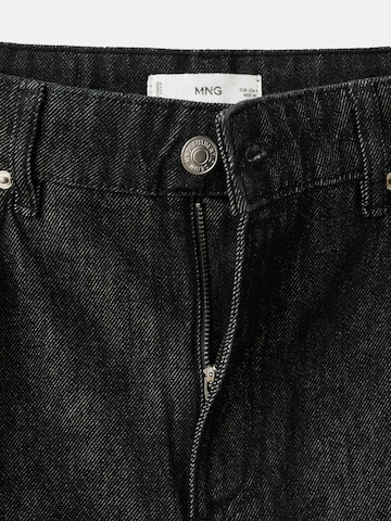 MANGO Wide leg Jeans 'VALENTIN' in Zwart