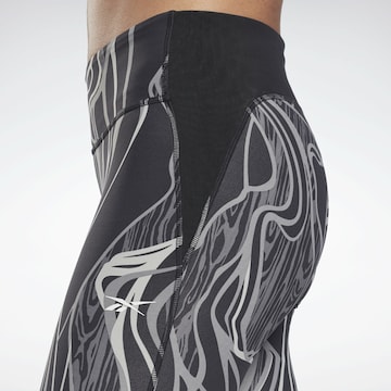 Skinny Pantalon de sport Reebok en noir