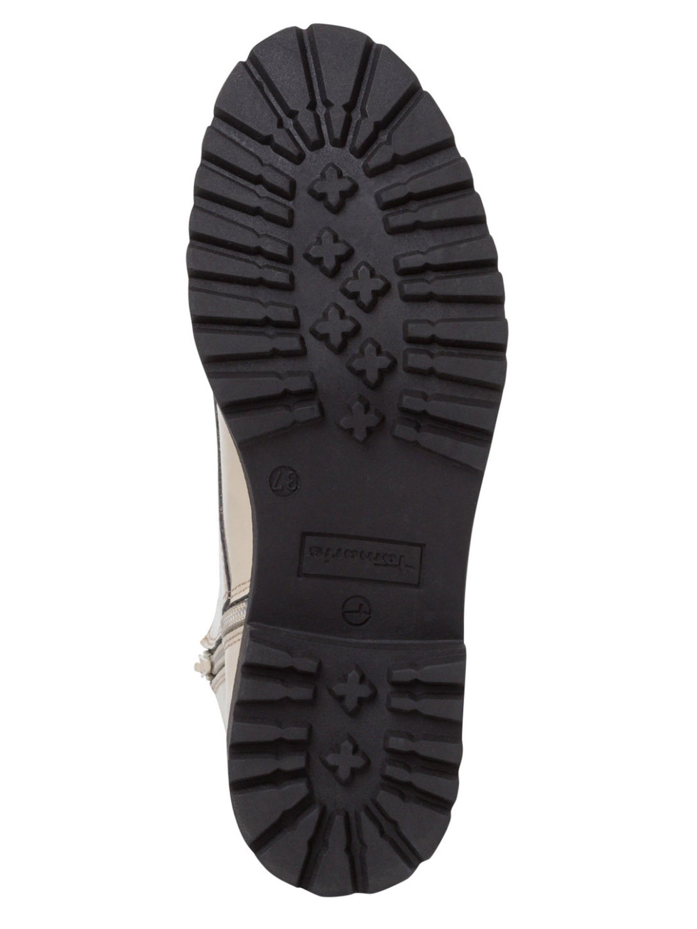 Tamaris Lace-up bootie in Grey