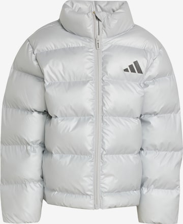 ADIDAS SPORTSWEAR Sports jacket in Silver: front