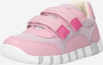 Baskets 'IUPIDOO' GEOX en rose : devant