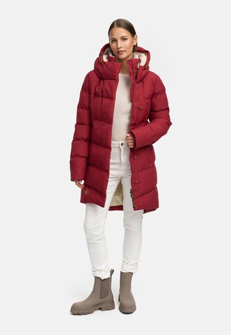 Ragwear Mantel 'Pavla' in Rot: Vorderseite