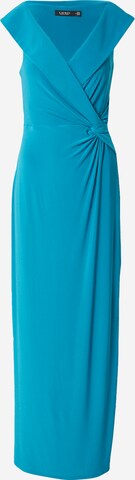 Lauren Ralph Lauren Společenské šaty 'LEONIDAS' – modrá: přední strana