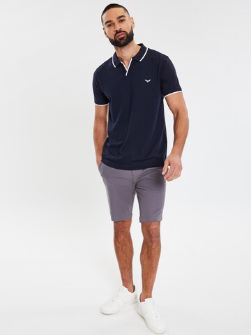 Threadbare Poloshirt 'Mabel' in Blau