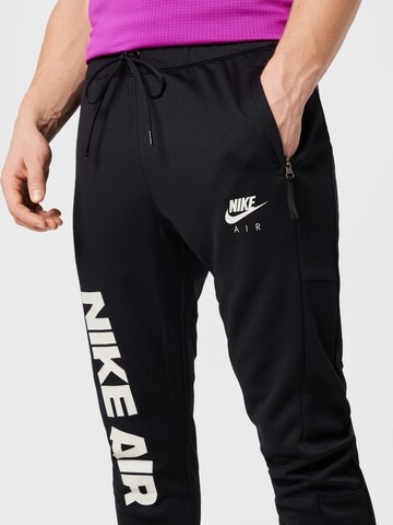 Nike Sportswear Tapered Sportbroek 'Air' in Zwart