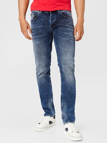 GARCIA Slimfit Jeans in Blau: predná strana