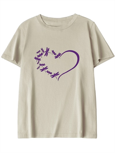 GORHEY T-shirt en M/Regular en beige, Vue avec produit