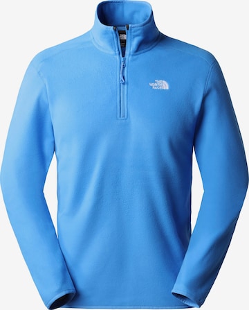 THE NORTH FACE Sportpullover 'Glacier' in Blau: predná strana