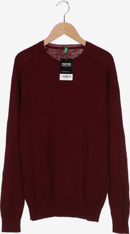 UNITED COLORS OF BENETTON Sweater & Cardigan in M in Red: front
