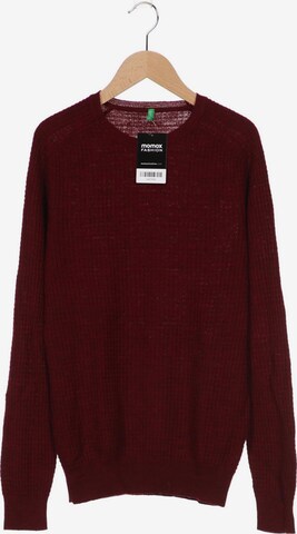 UNITED COLORS OF BENETTON Pullover M in Rot: predná strana