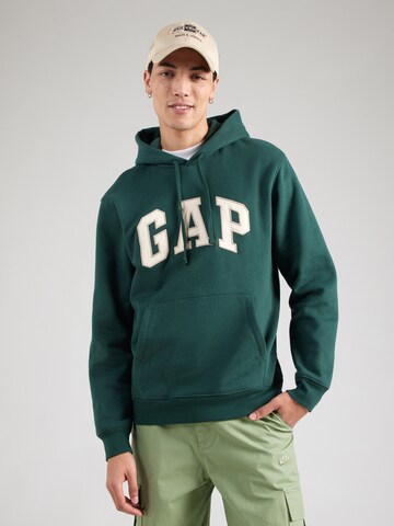 GAP Bluzka sportowa w kolorze zielony: przód