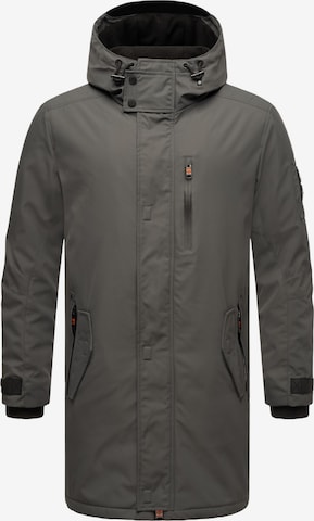 STONE HARBOUR - Chaqueta funcional 'Lanzoo' en gris: frente