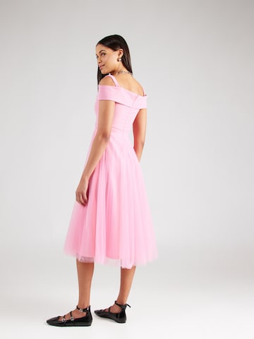 Skirt & Stiletto Cocktail Dress 'Aya' in Pink