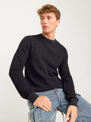 JACK & JONES Trui 'Globe' in Grijs