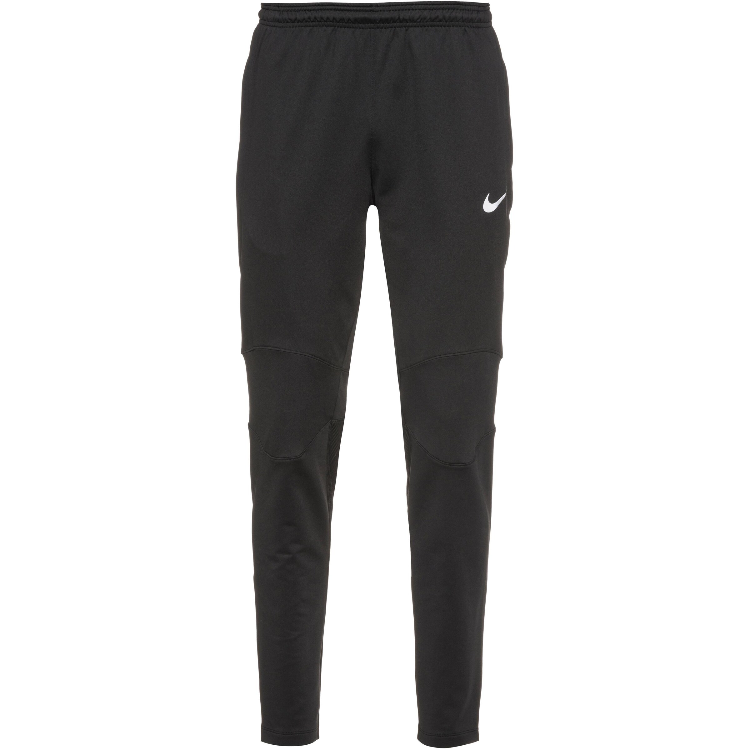 NIKE Slim fit Workout Pants 'Strike Winter Warrior' in Black: front