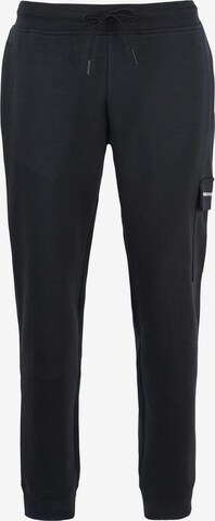 Barbour International Zwężany krój Spodnie w kolorze czarny: przód