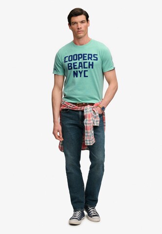 T-Shirt Superdry & Co en vert