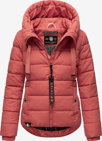 NAVAHOO Winter Jacket 'Amayaa' in Red: front