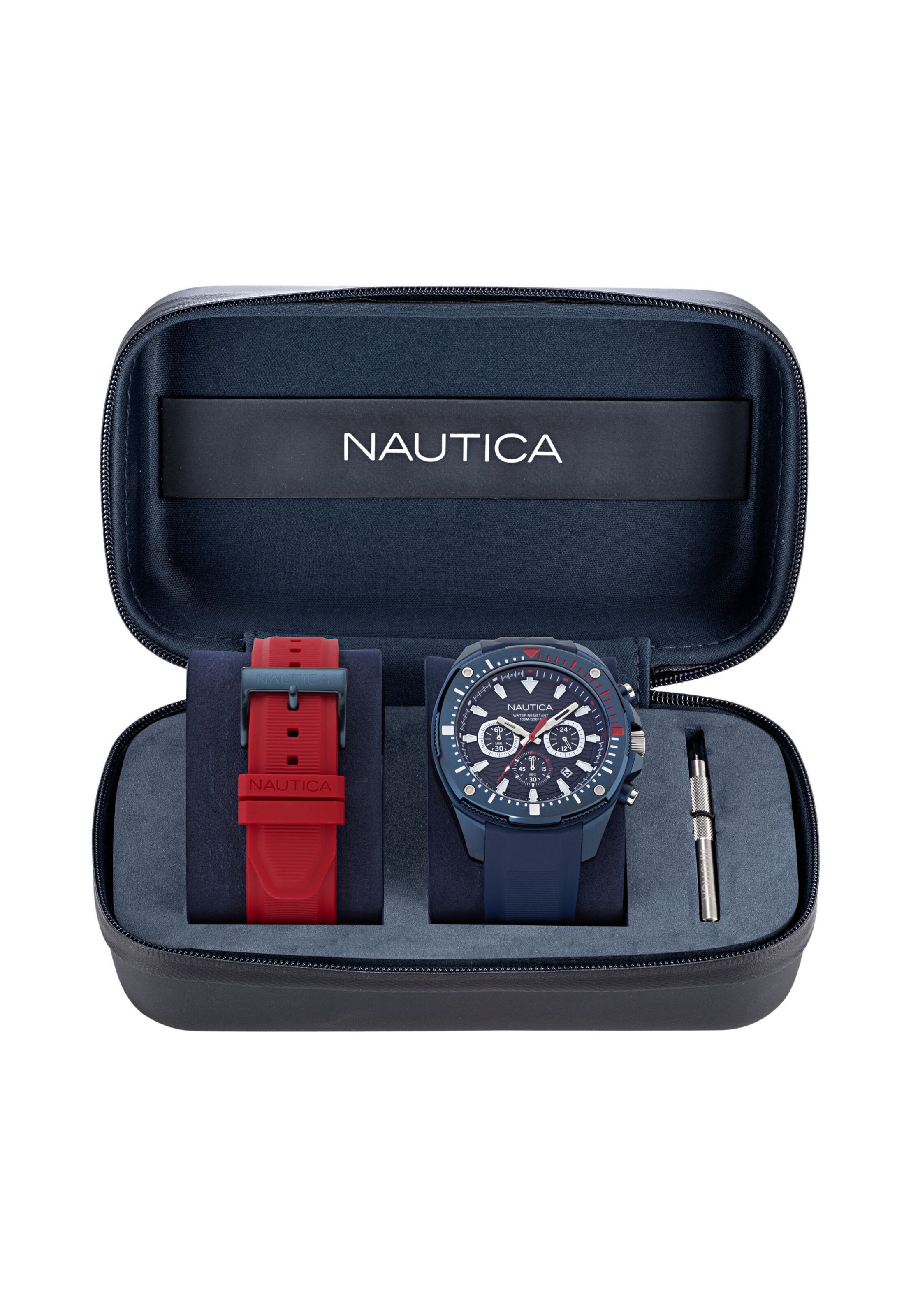 NAUTICA Analogt ur 'NCT BLUESAIL' i blå