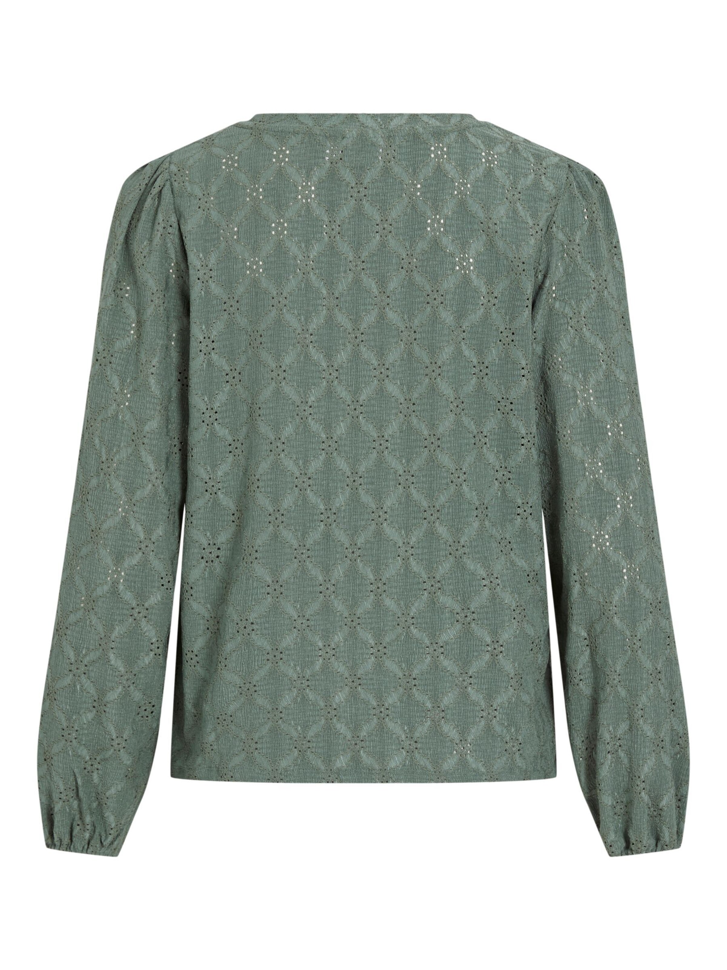 VILA Shirt 'VIASTA' in Green