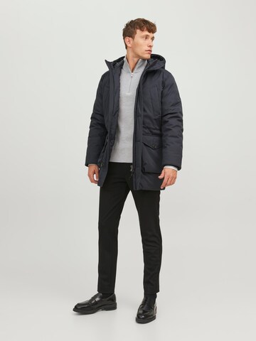 JACK & JONES Свитер 'Perfect' в Серый