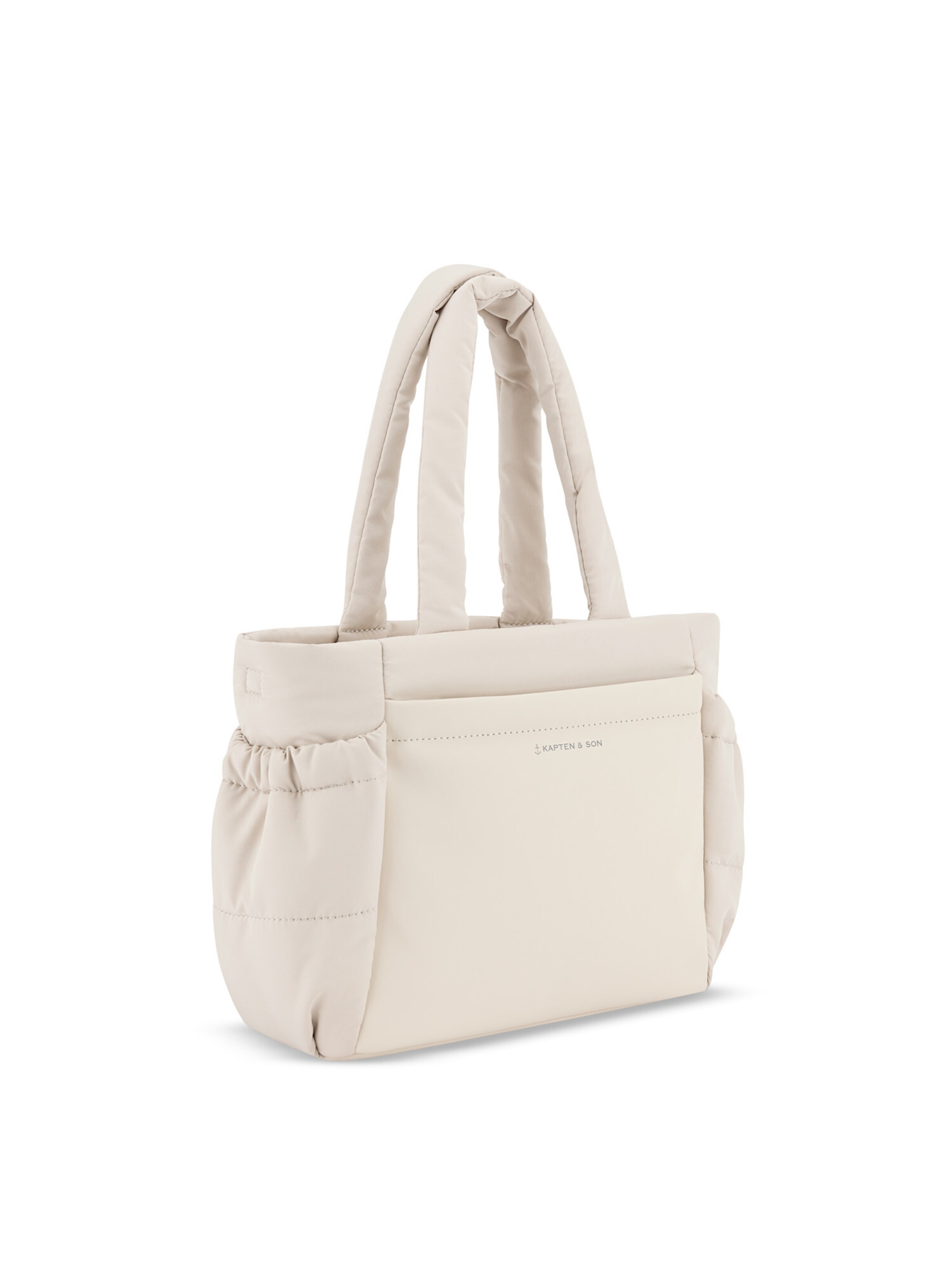Kapten & Son Handtasche 'Hellvi Cloud Small' in Beige