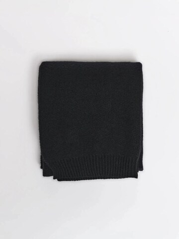 SANVT Schal 'The Merino Scarf'‌ in Schwarz: Vorderseite