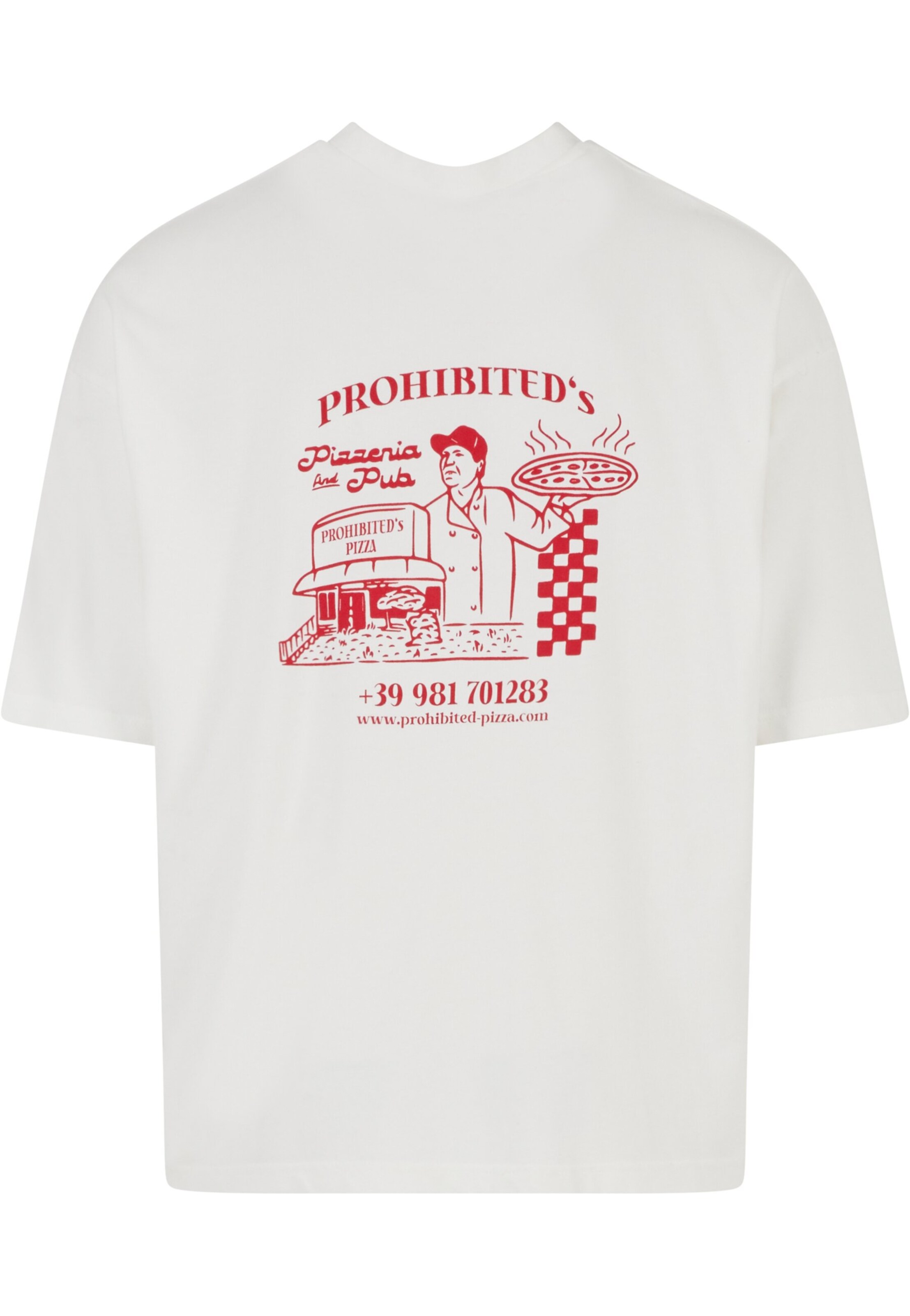 Prohibited Тениска в бяло