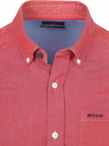 NZA New Zealand Auckland Regular fit Overhemd in Rood
