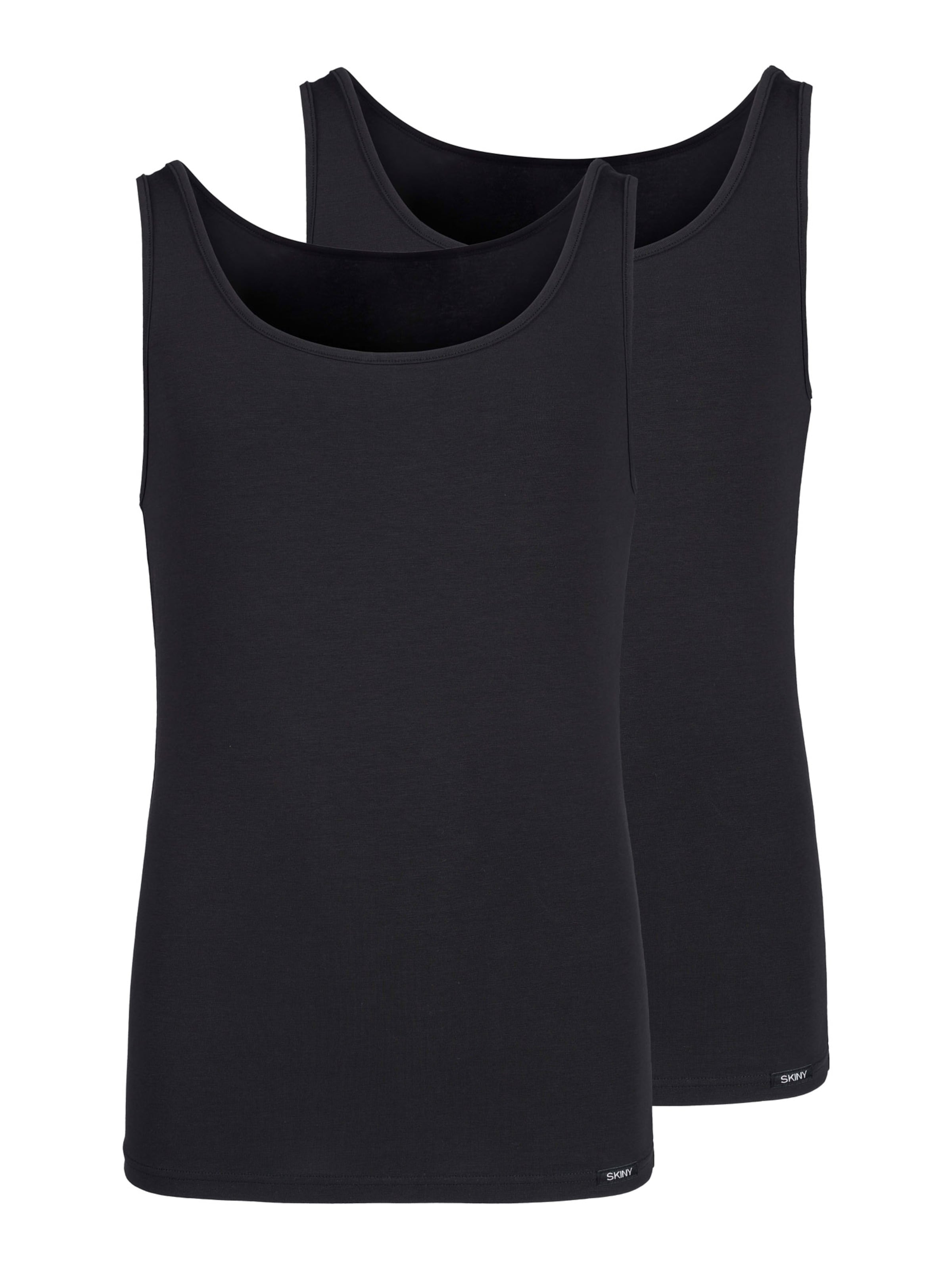 Skiny Φανέλα σε μαύρο: μπροστά