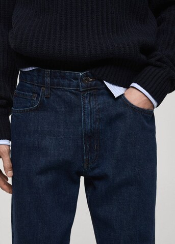 MANGO MAN Regular Jeans 'Moby' in Blau