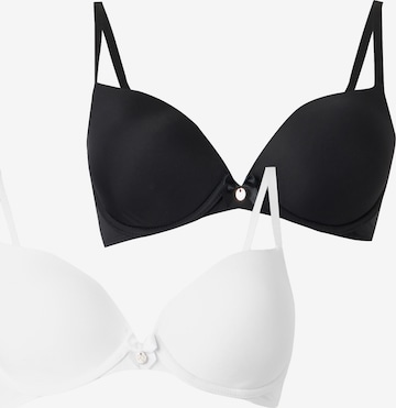 juoda Hunkemöller Pakeliantieji įdėklai į liemenėlę Liemenėlė: priekis