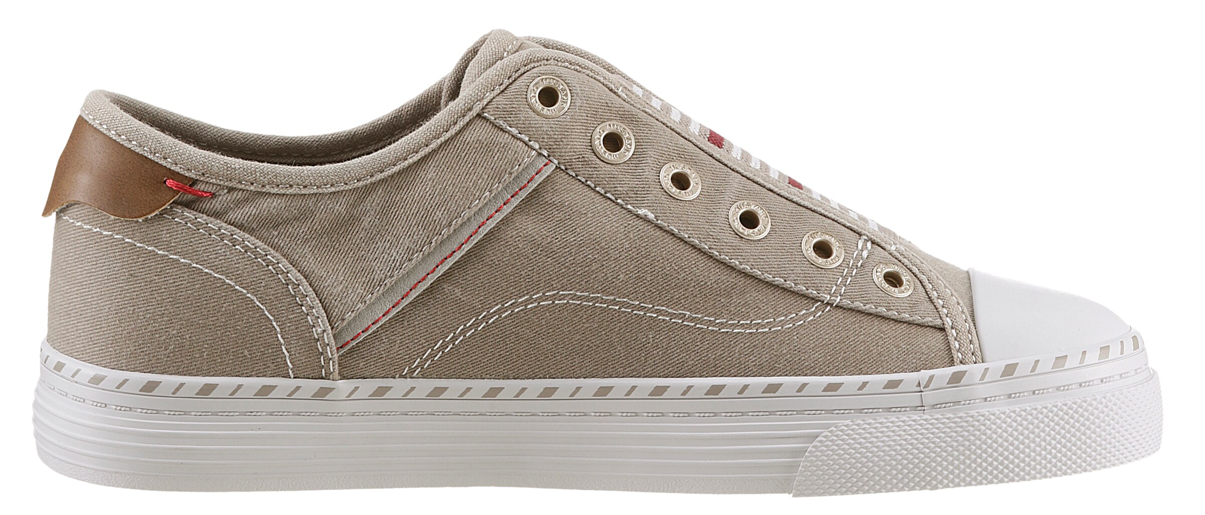 Slip on MUSTANG en gris