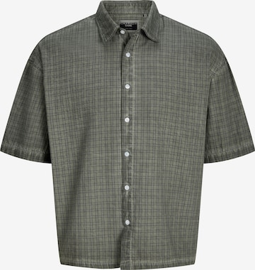 Jack & Jones Plus Comfort Fit Košeľa - Sivá: predná strana
