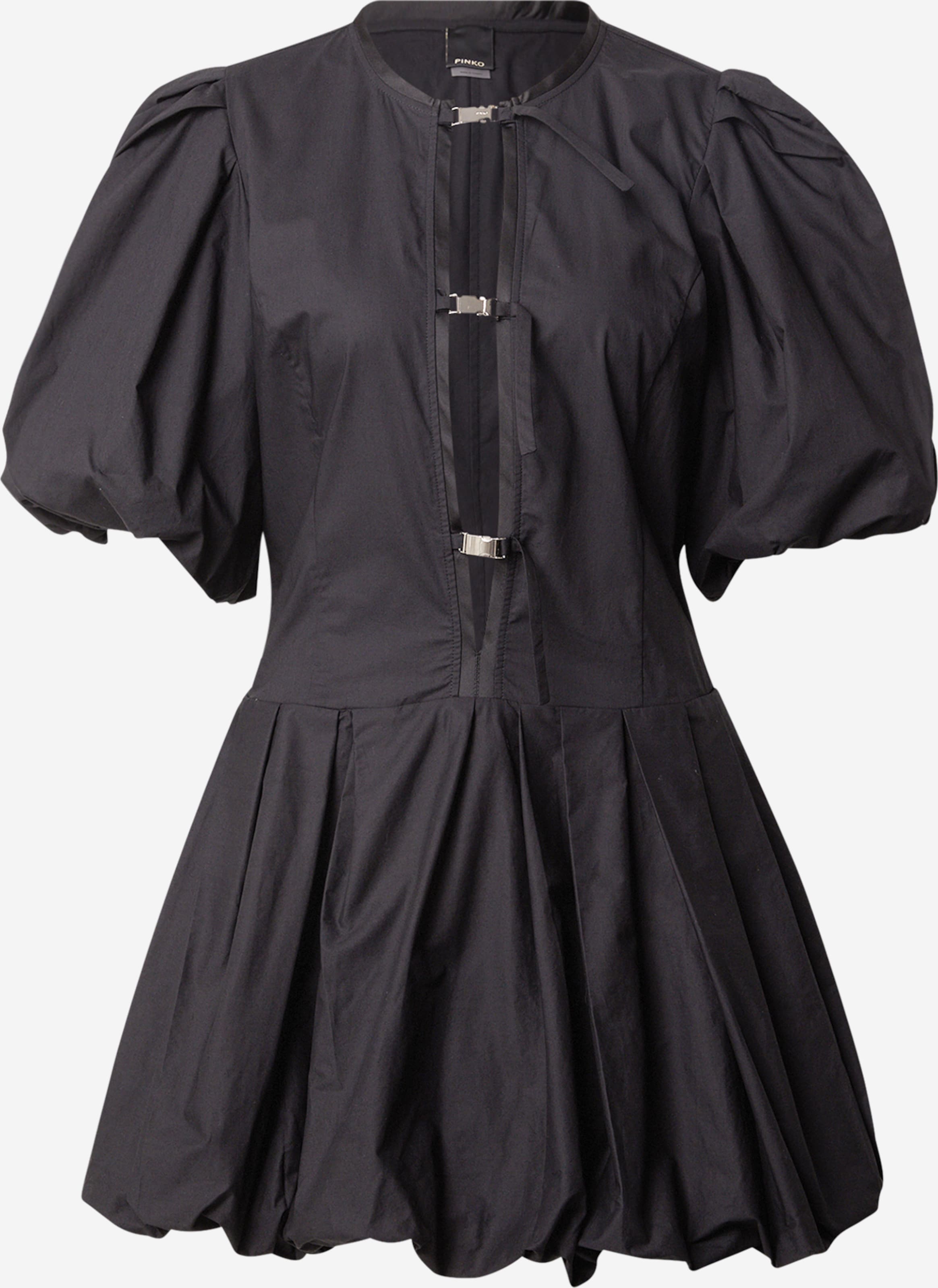 ワンピース PINKO Woman Dress Black 102188A1AN Z99 Elegant long coat dress PINKO → Shop Online