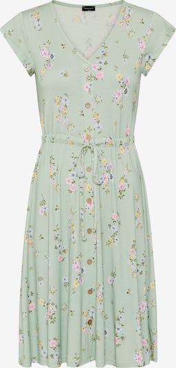 LAURA SCOTT Sommerkleid in pastellgrün / rosa, Produktansicht