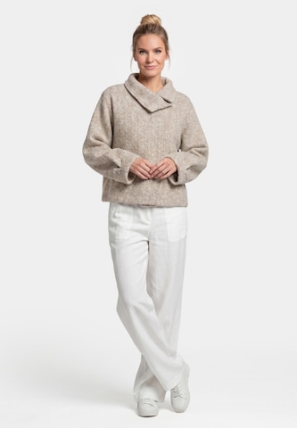 Manteau mi-saison 'Minimalistic' usha WHITE LABEL en blanc