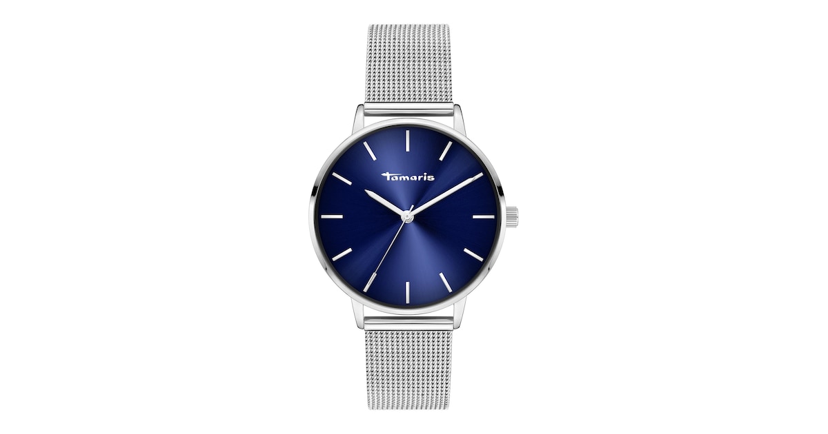 Tamaris Horloge, zilver/zwart, 36 mm, Modern Tamaris Horloge, zilver/zwart, 36 mm, Modern